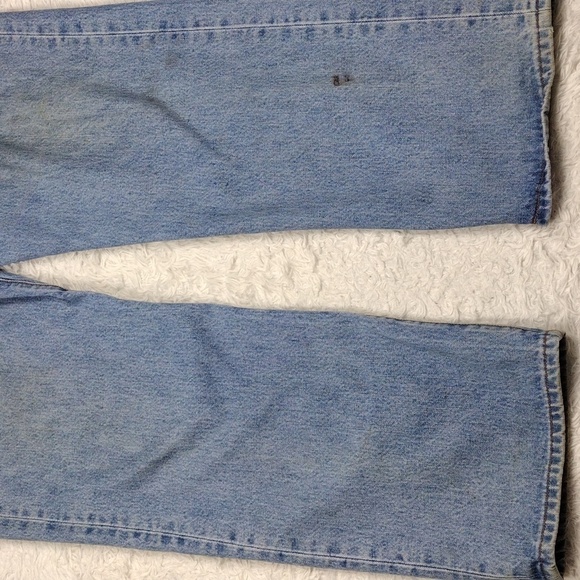 Levi's 501 Vintage Blue Light Wash Five Pocket Button Fly Straight Leg Jean - Picture 4 of 16